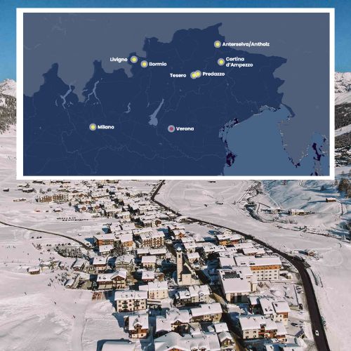 lumilautailu olympiakisojen 2026 kisapaikka livigno ja kartta
