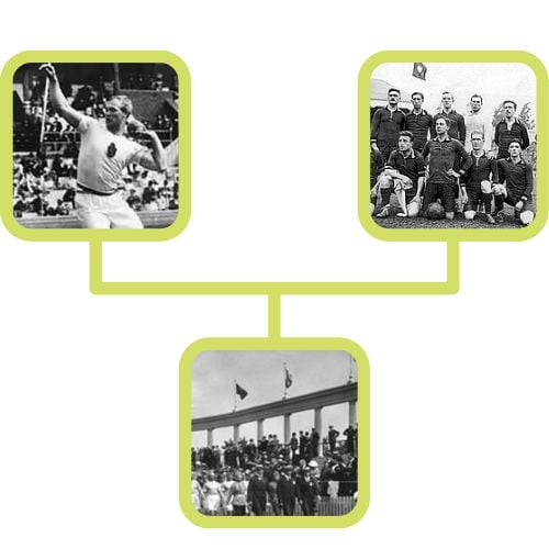 kuvia olympialaisista 1920